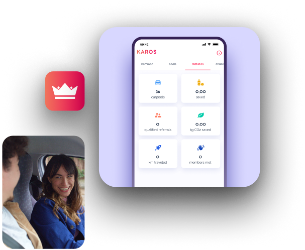 karos mobility app and carpoolers
